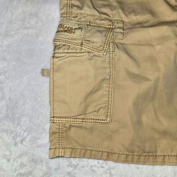 Polo Ralph Lauren Jeans Cargo Mini Skirt, Khaki, size 26 - Picture 8 of 16